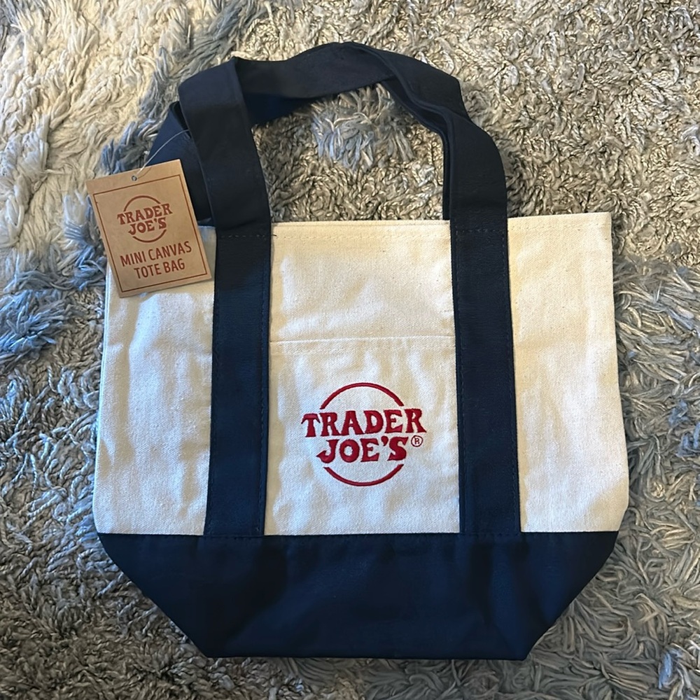 Trader Joe’s Mini Tote Bag - Navy